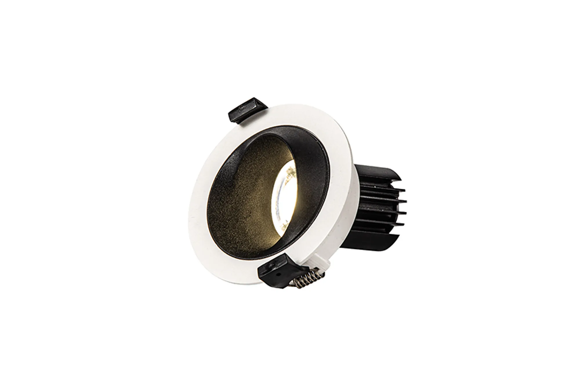 DM202358  Bonia 9 Tridonic Powered 9W 2700K 770lm 24° CRI>90 LED Engine White/Black Fixed Recessed Spotlight, IP20